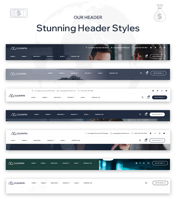Cleanfin WordPress Theme