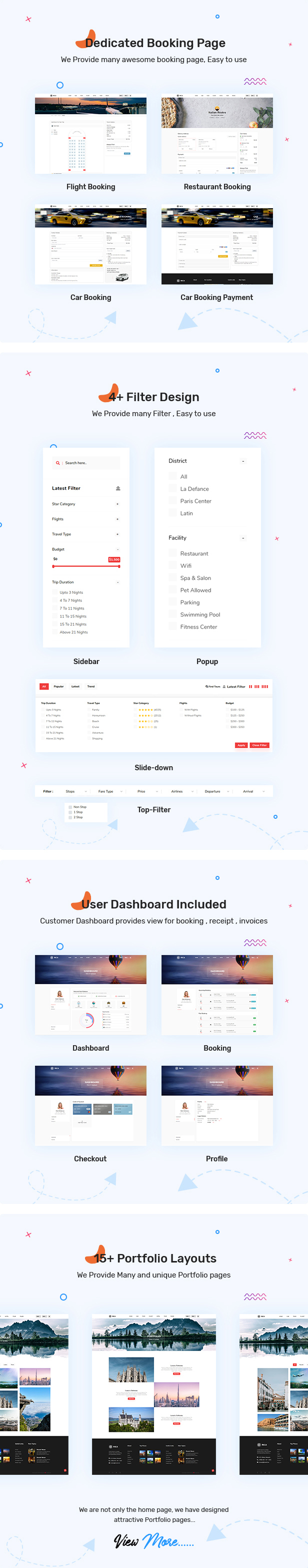 Rica - Travel & Tour Online Booking React NextJs Template