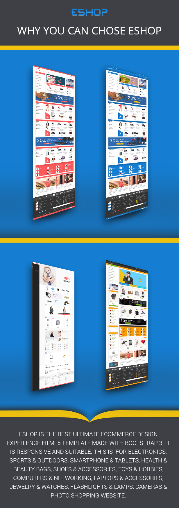 EShop Responsive Ecommerce HTML Template - 1