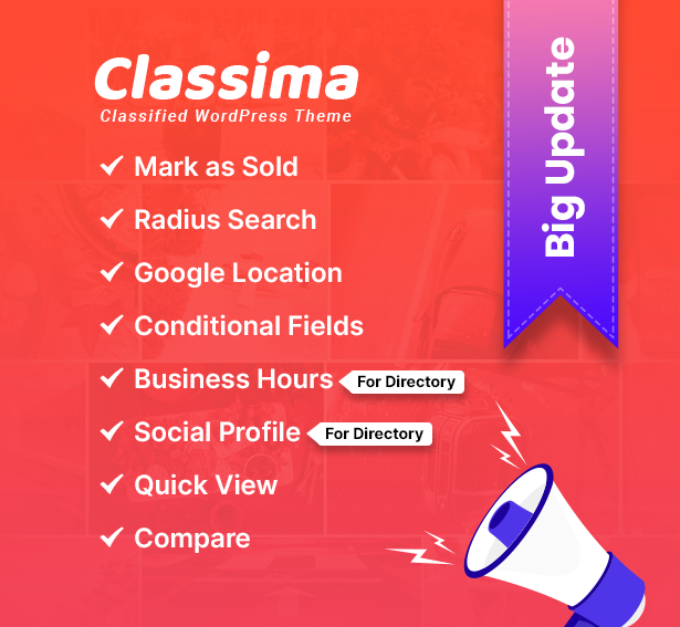 Classified ads WordPress Theme