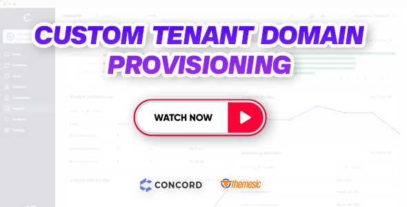 SaaS module for Concord - Transform your CRM into a Powerful Multi-Tenancy Solution - 11