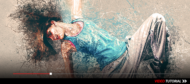 Fiber Paint Photoshop Action - 1