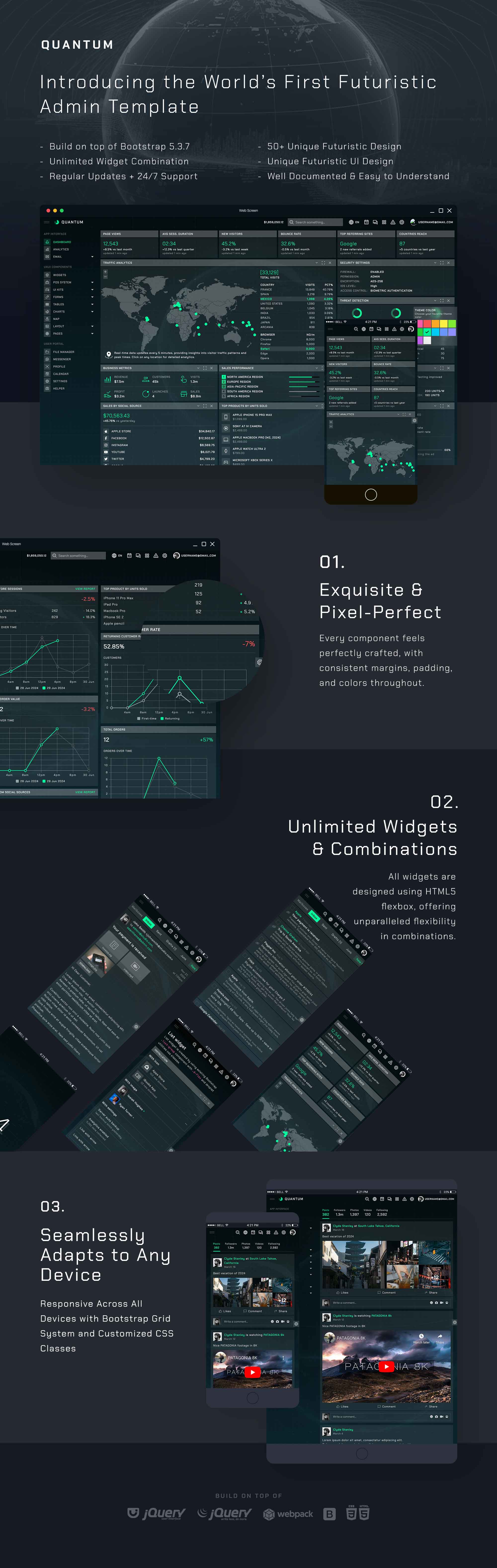 Quantum - Bootstrap 5 Admin Template - 11