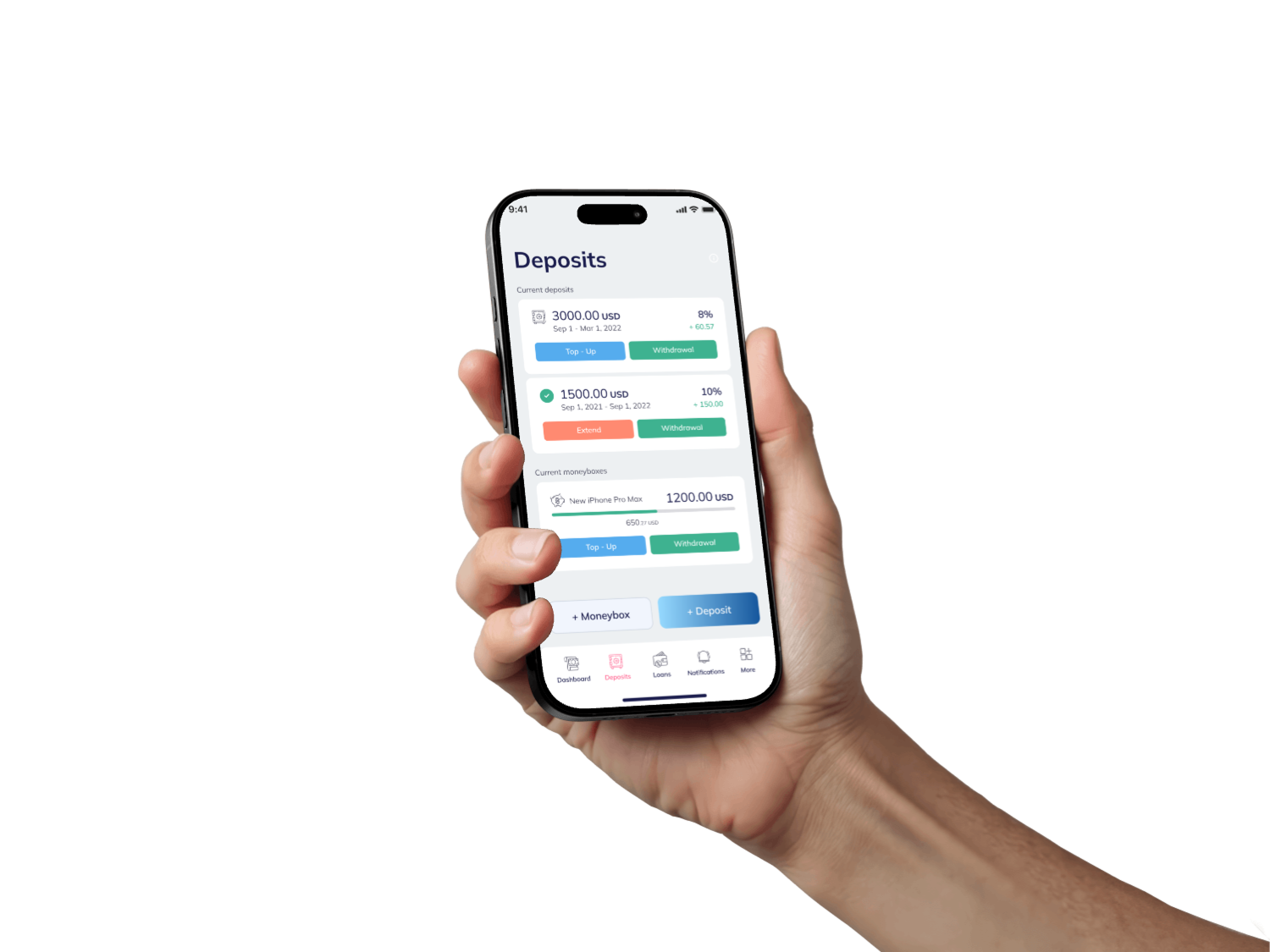 Teofin - Angular Mobile Banking App | PWA - 3