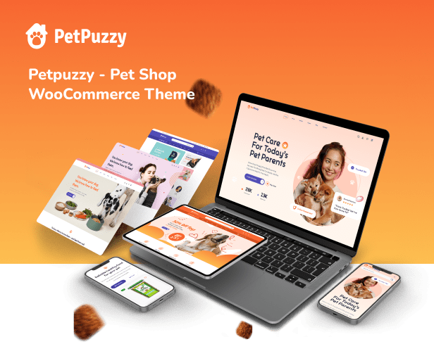 Petpuzzy - Pet Shop WooCommerce Theme