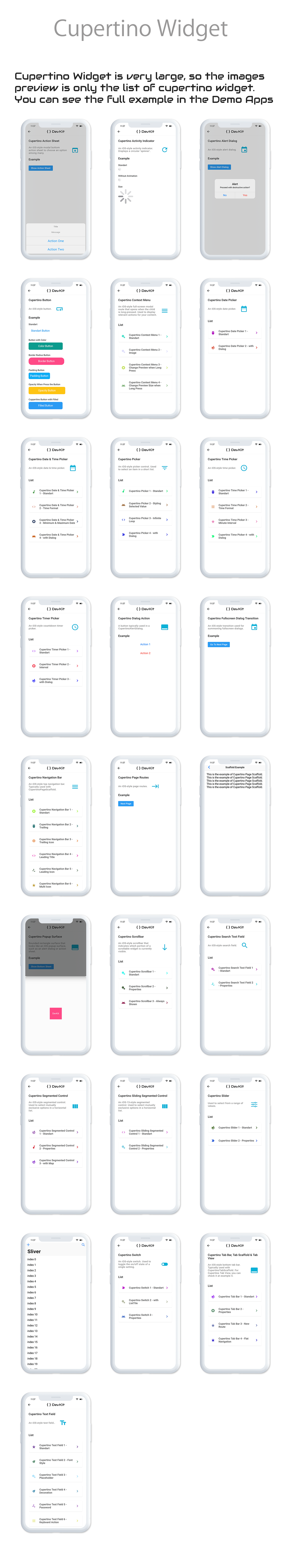 devkit flutter ui kit