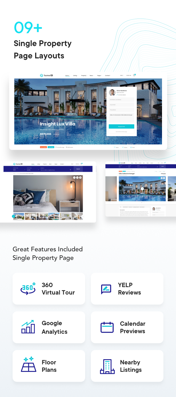 HomeID - Real Estate HTML Template