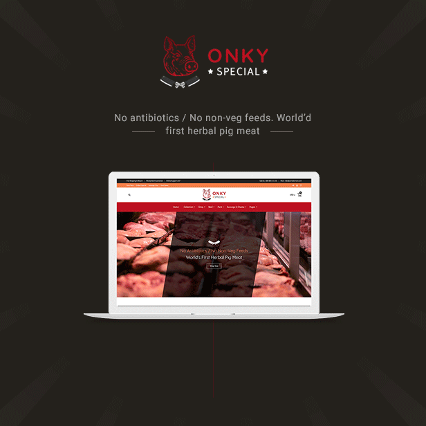 Onky | Butcher, Food and Meat Shop Shopify Theme - 2