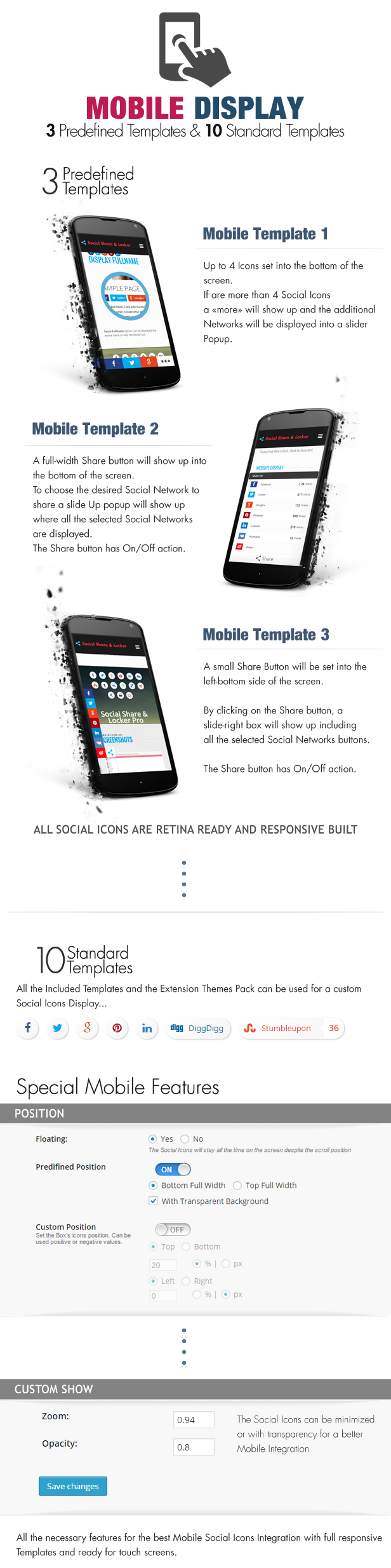 Social Share & Locker Pro Wordpress Plugin - 7