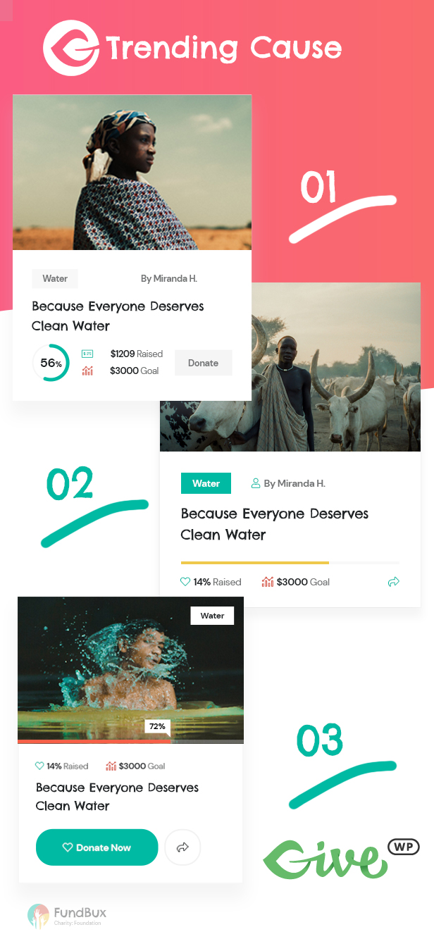 Fundbux - Charity & Fundraise WordPress Theme - 12