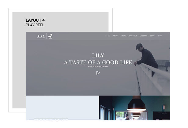 Lily | One Page Restaurant WordPress Theme - 4