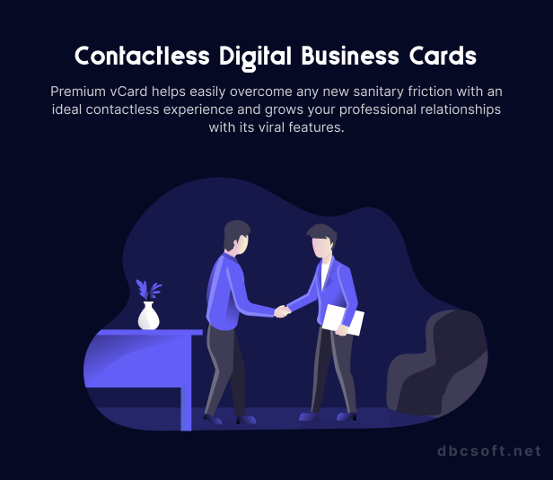 Contactless Digital Business Cards