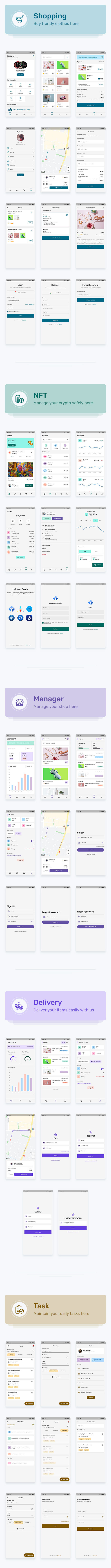 UniKit - Flutter UI Kit - 3