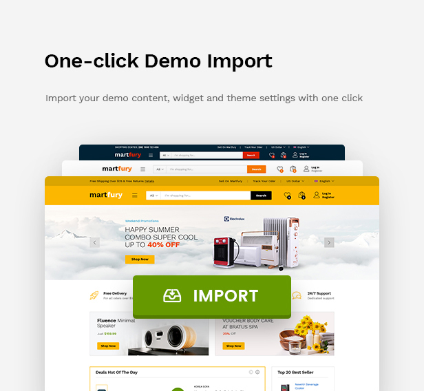 Martfury - WooCommerce Marketplace WordPress Theme - 18