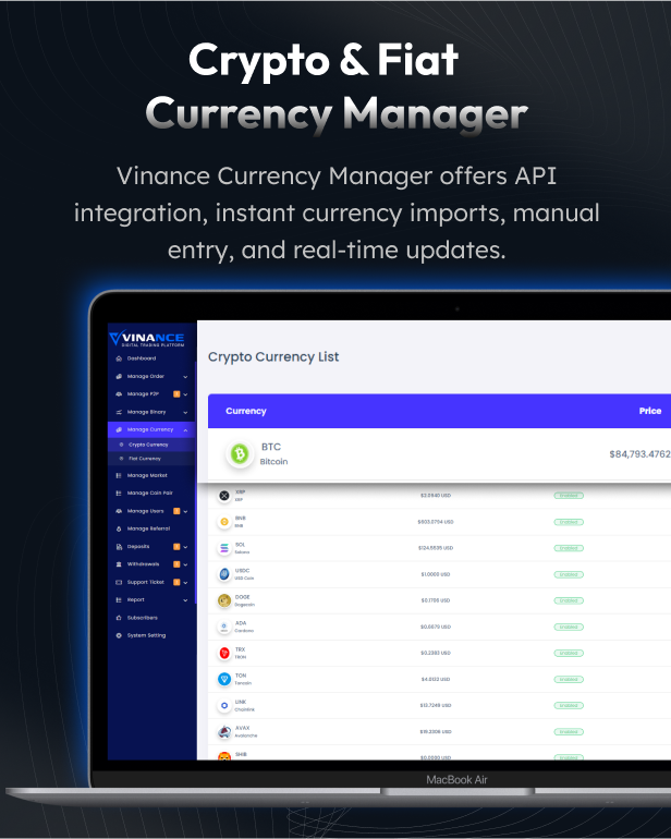 Vinance - Digital Trading Platform - 10
