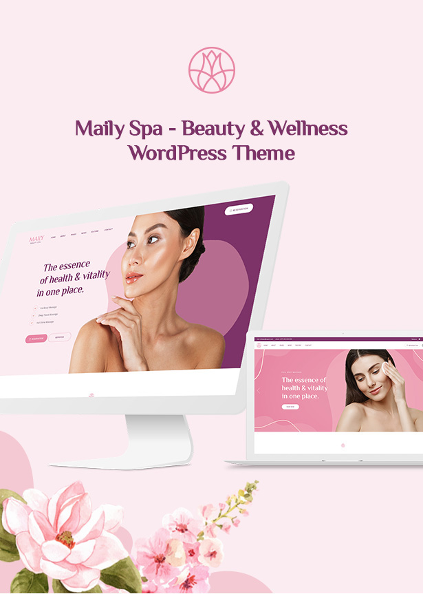 Mailyspa - Beauty & Wellness WordPress Theme