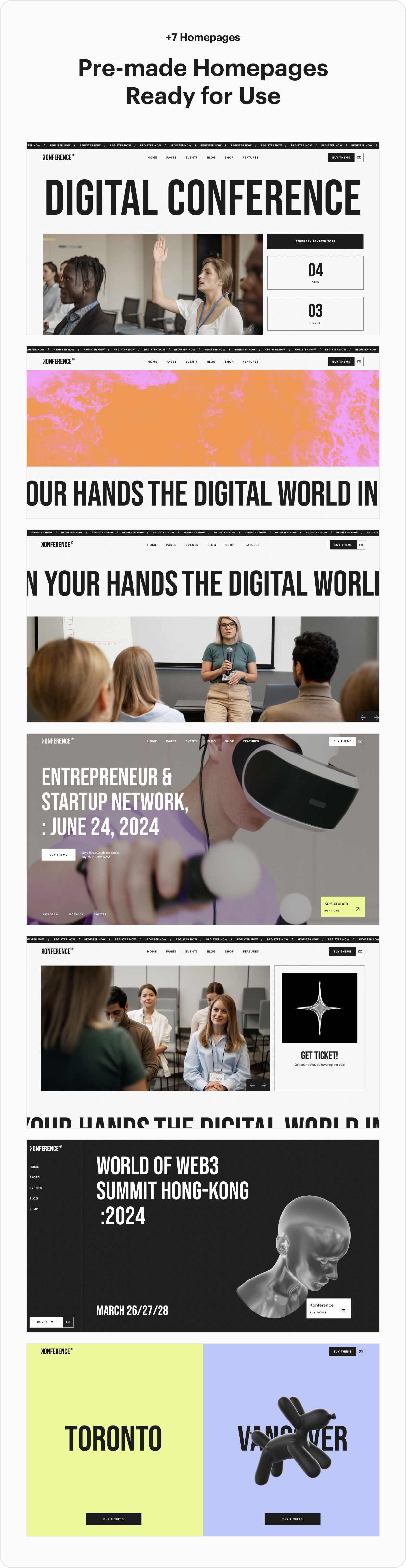 Konference - Conference & Events WordPress Theme  