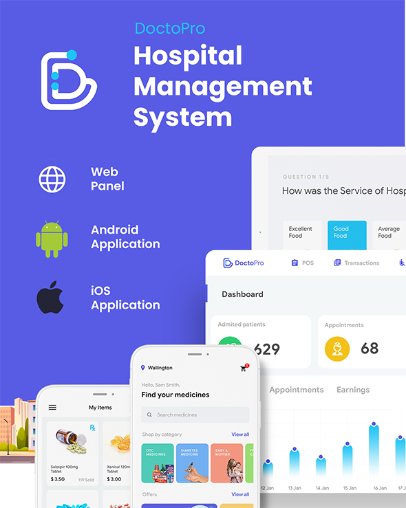 17 Template| Doctor Appointment Booking| Hospital management POS system| Medicine Delivery| Doctopro - 3