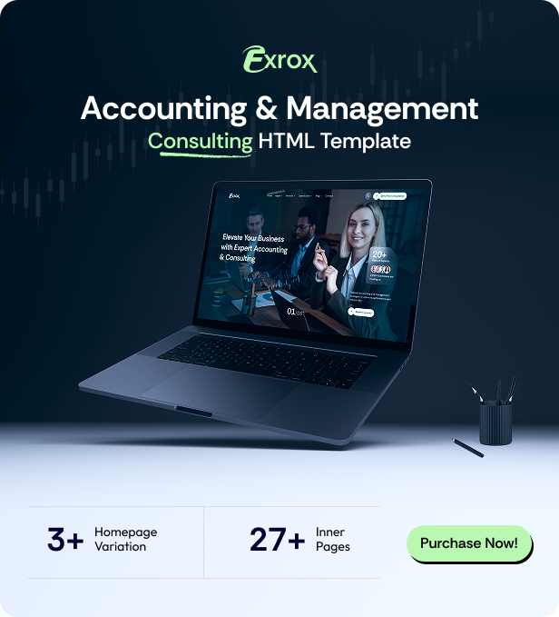 Exrox – Accounting & Management Consulting HTML Template - 3