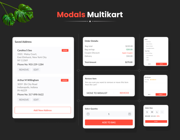 Best Shopify Flutter E-commerce Full App - Multikart