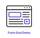 click for frontend setting