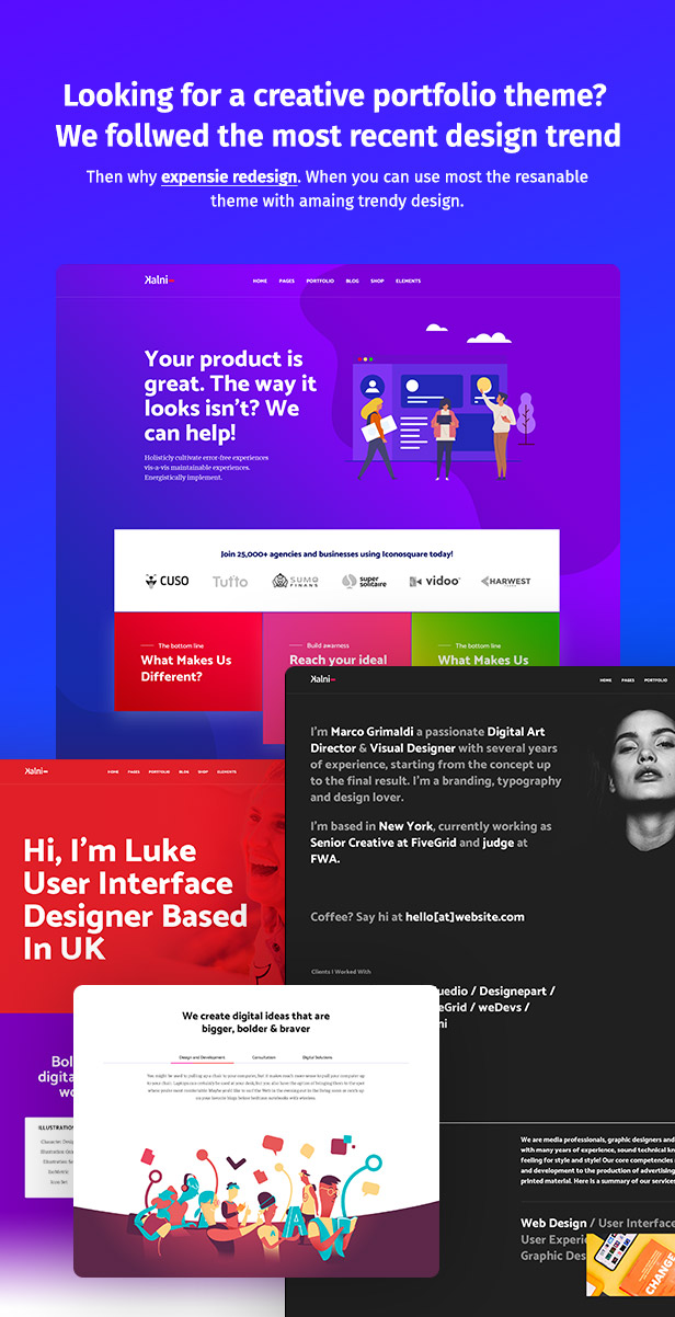 Creative WordPress Theme