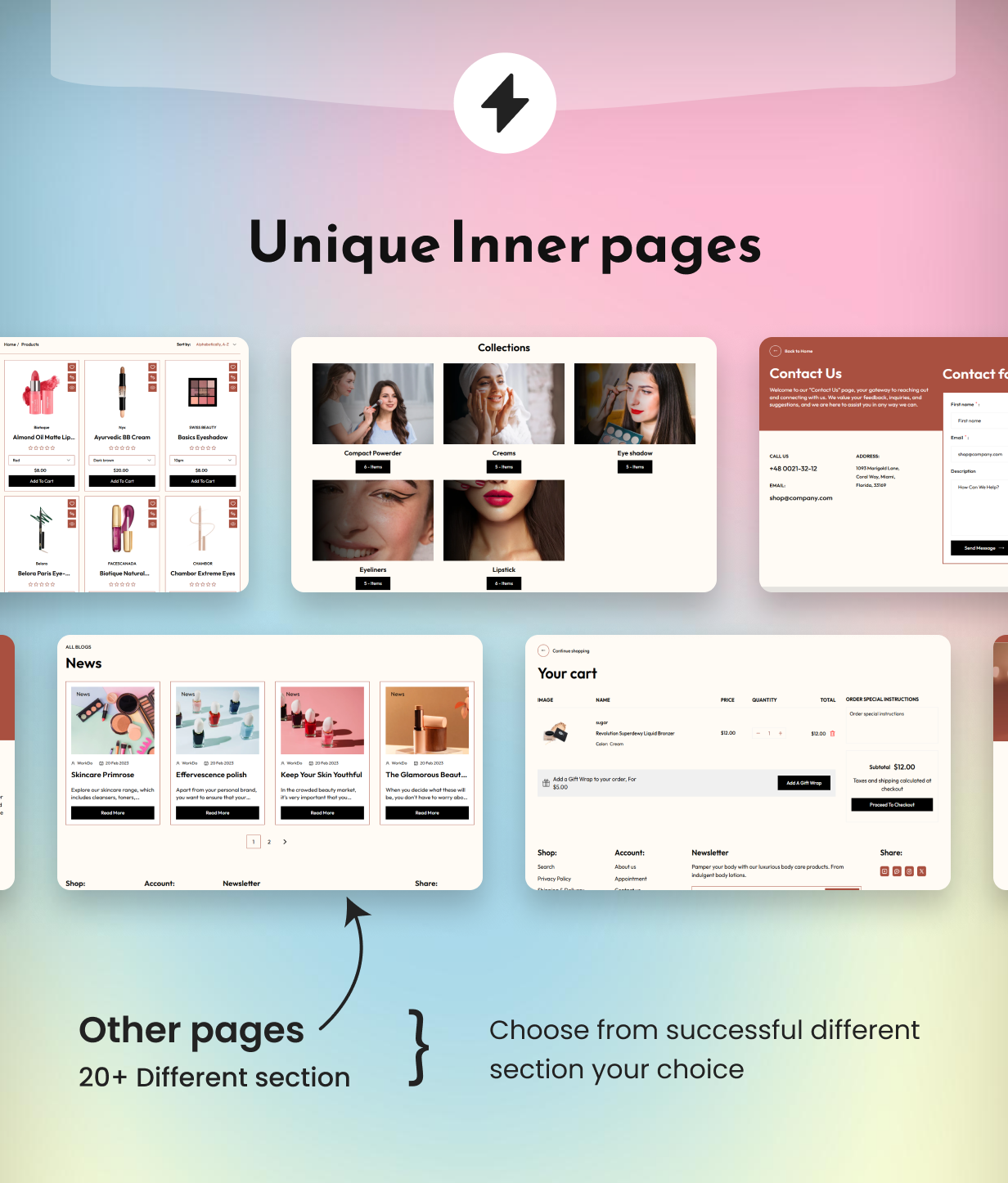 Beauty Cosmetics - Shopify 2.0 Makeup Shop Theme - 13