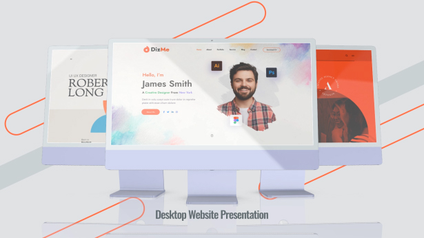 Web Promo Desktop Mockup