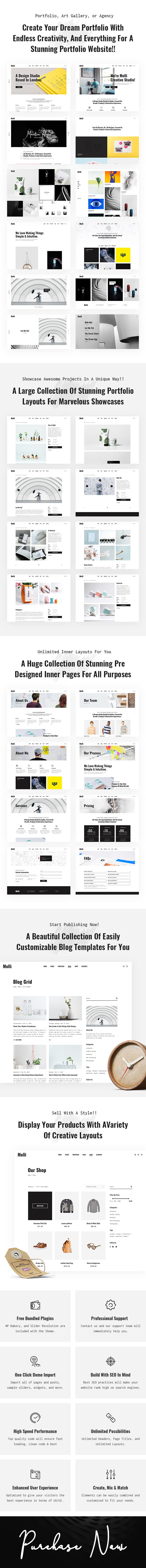 Molli - Creative Portfolio & Agency Theme - 5