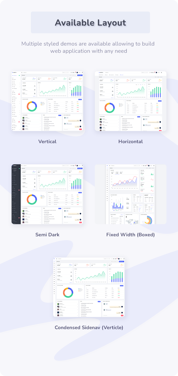 Shreyu - React Admin & Dashboard Template - 1