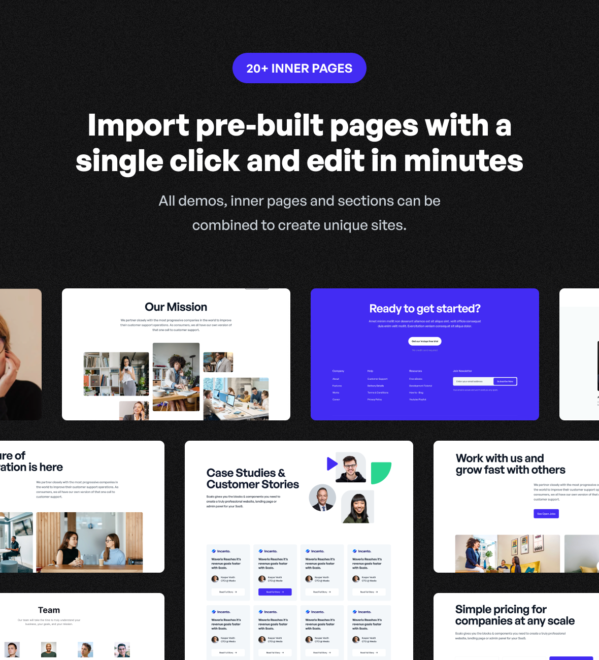 Scalo - Startup & SaaS WordPress Theme - 6