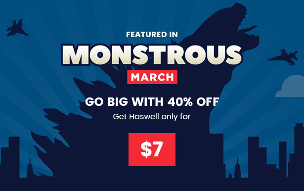 Haswell – Multipurpose PSD Template - 1