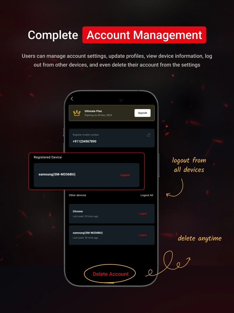 Streamit - OTT Streaming Flutter App (Add-on) - 25