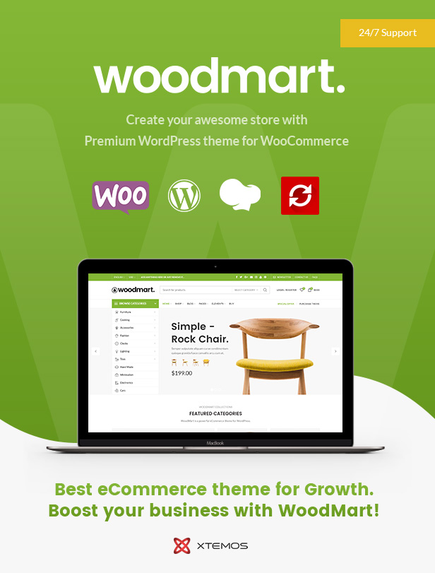 WoodMart v6.3.3 WordPress Online Store Template