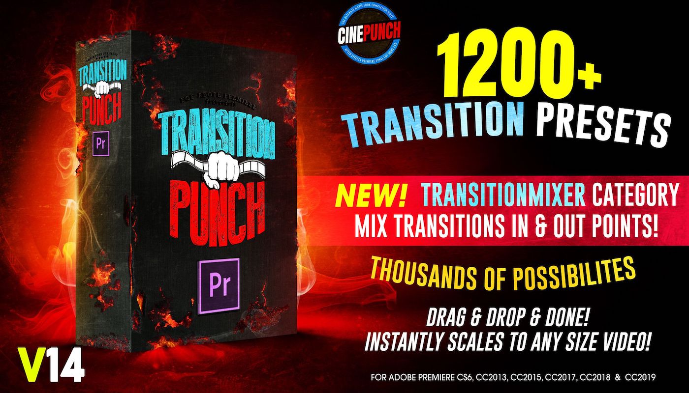 CINEPUNCH - Transitions I Color LUTs I Pro Sound FX I 9999+ VFX Elements Bundle - 101