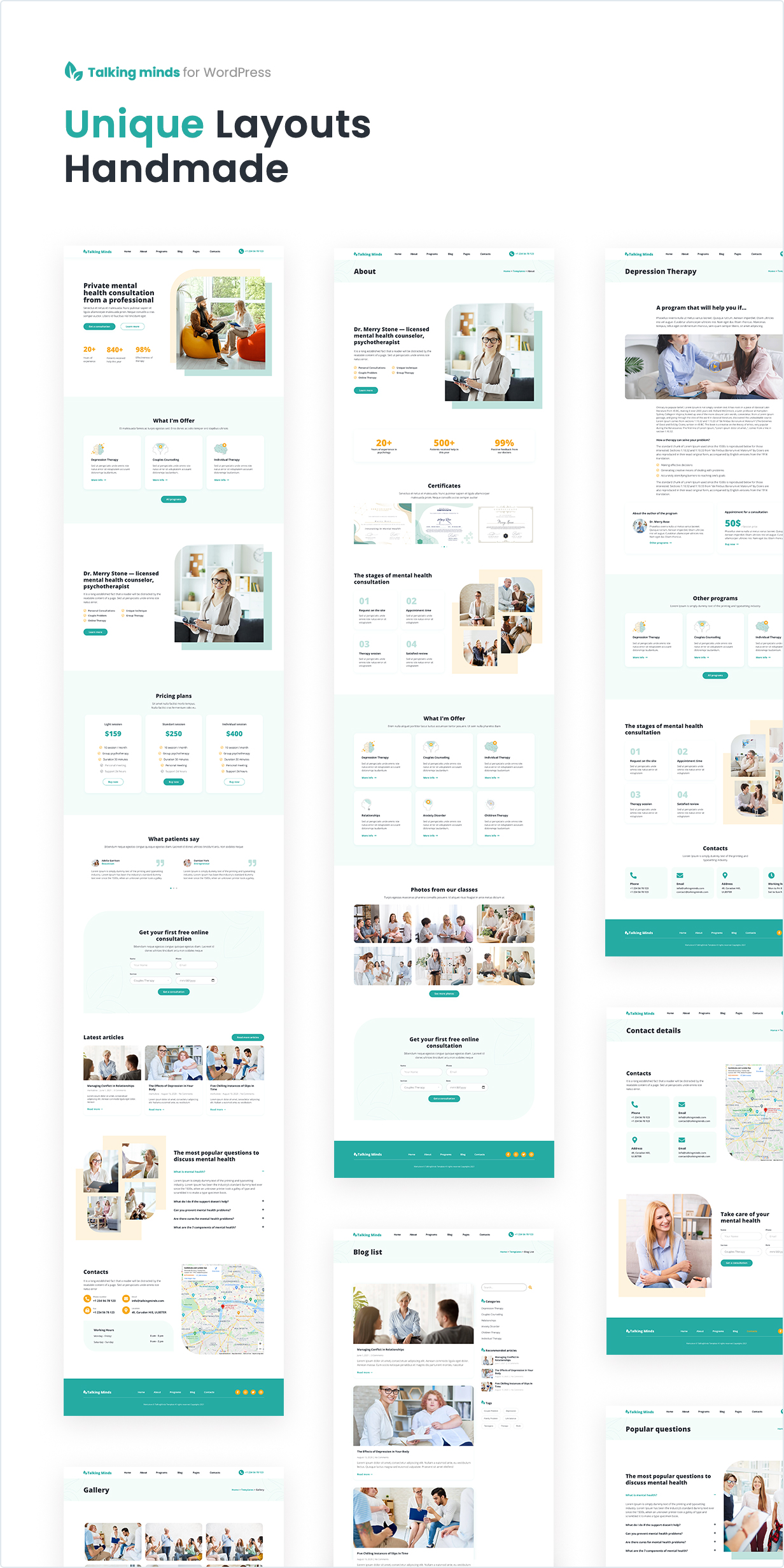 Unique Layouts Handmade
