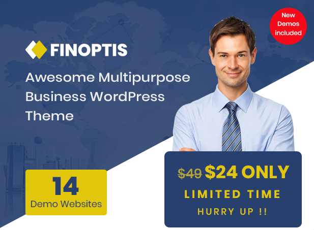 Finoptis - Multipurpose Business WordPress Theme 