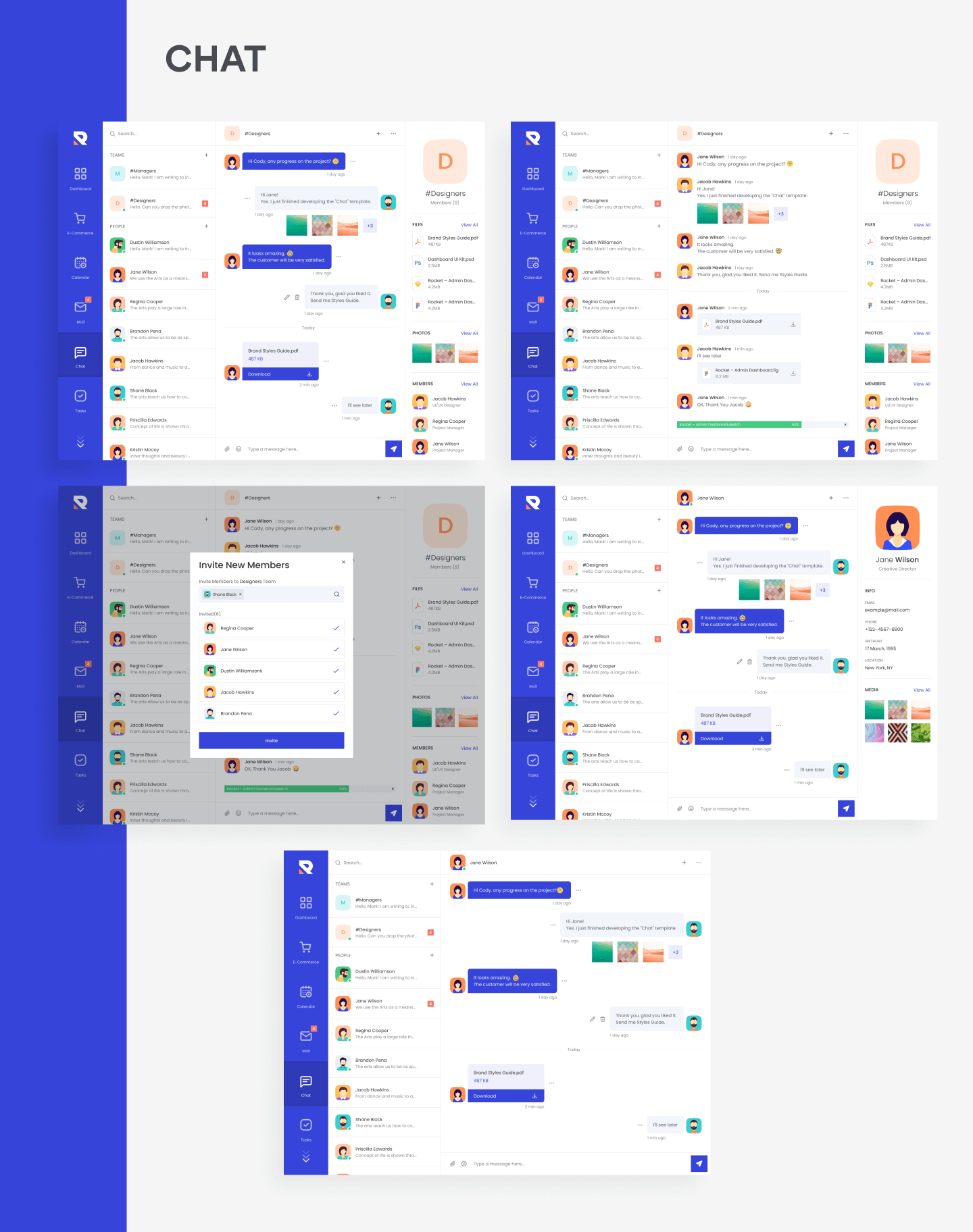 Rockster- dashboard