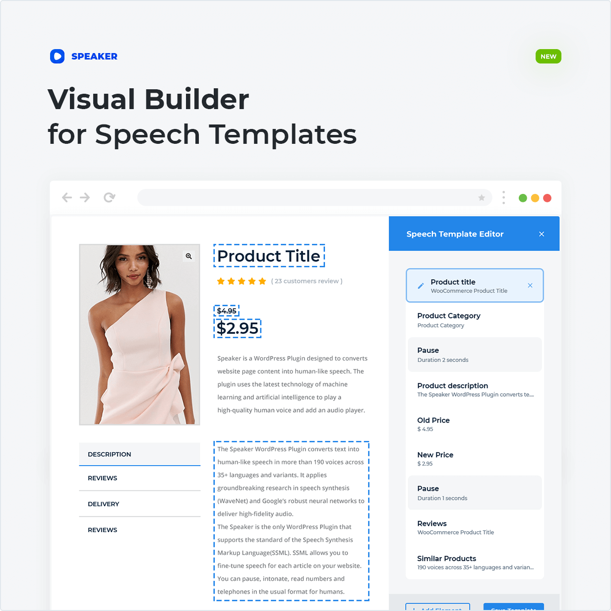 Visual Speech Template Builder