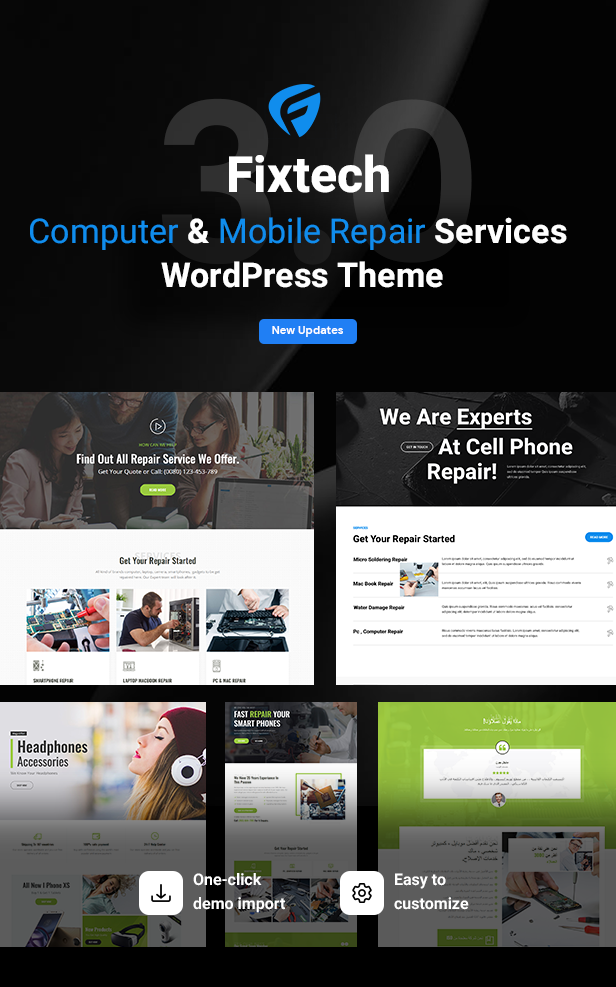 Fixtech WordPress Theme