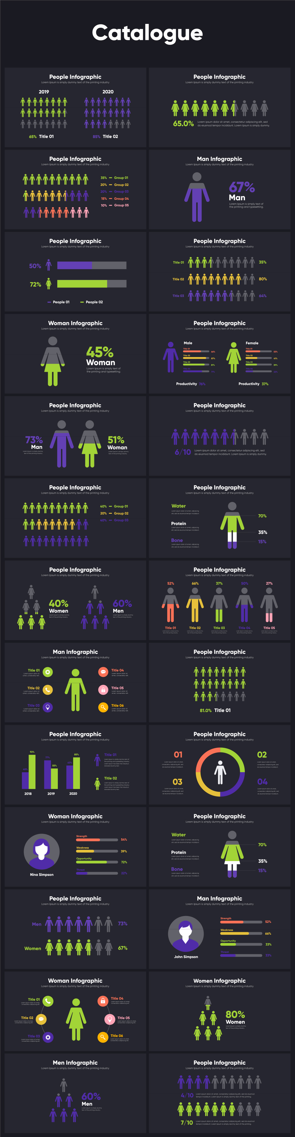 People Infographics - 4
