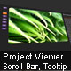 Project Viewer With Scroll Bar and Tooltip