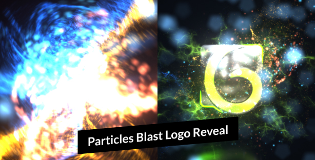 Particles-Blast-Logo-Reveal