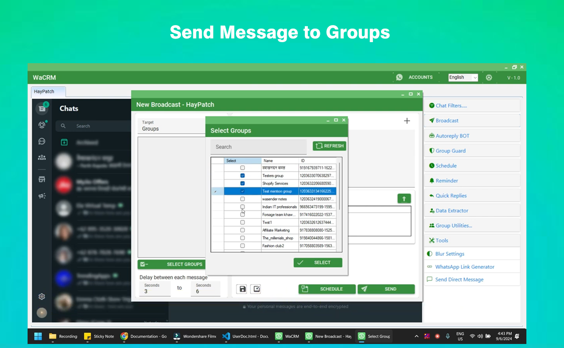 WaCRM - Multi-Account WhatsApp CRM - 9
