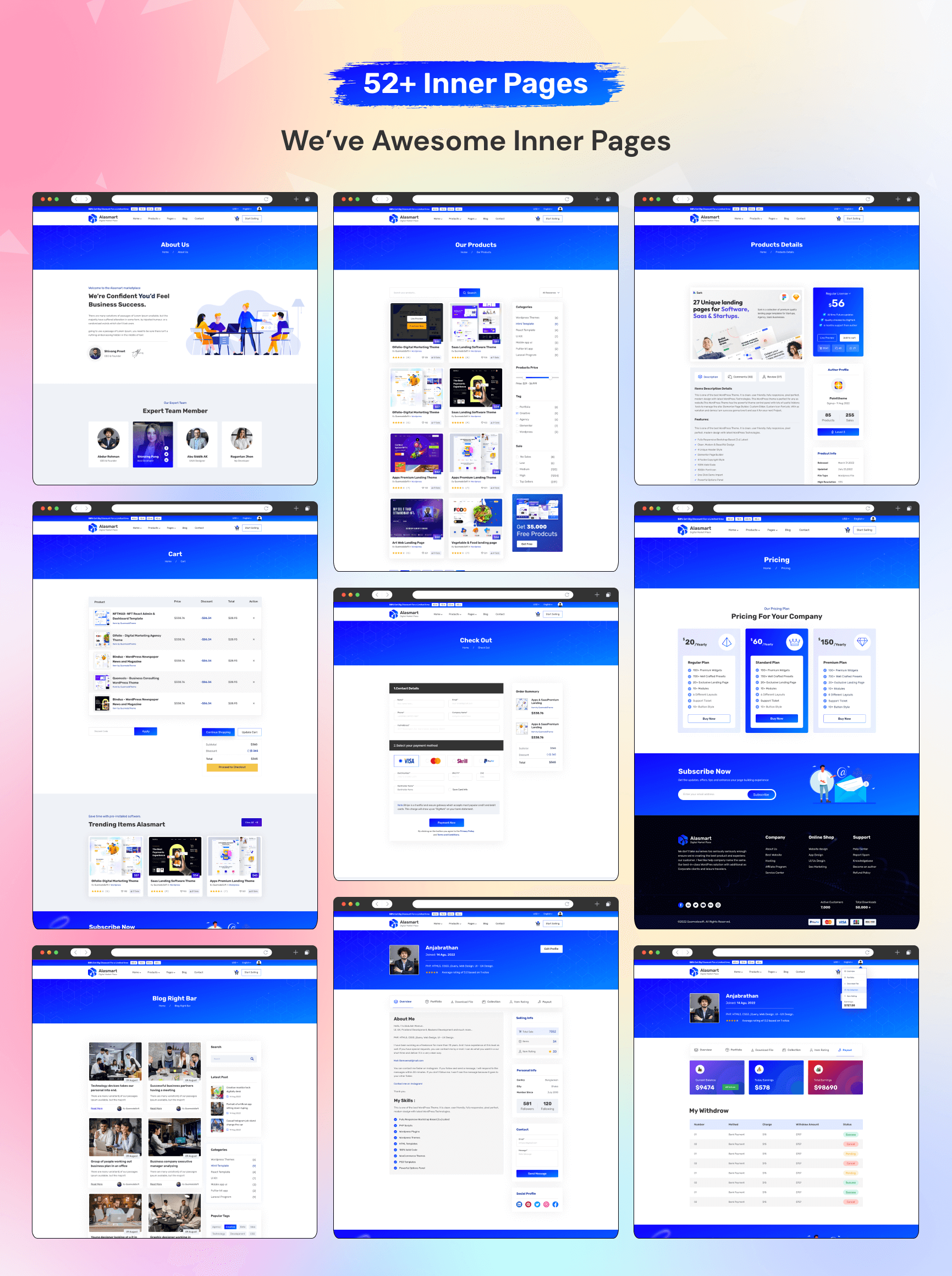 Alasmart - Digital Product Download Marketplace Laravel Script