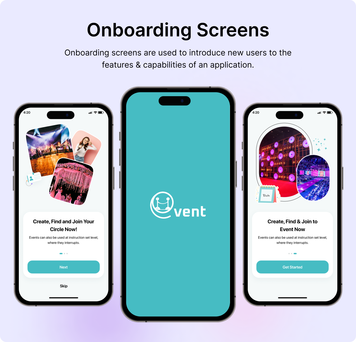 InClub: Event Management in Flutter with Node.js Backend | Complete event planner App - 6