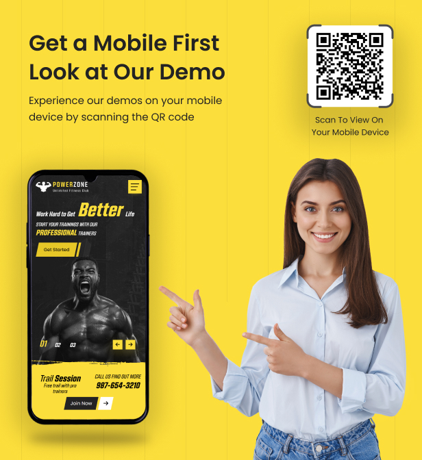PowerZone - Fitness, Workout & Gym Django Template