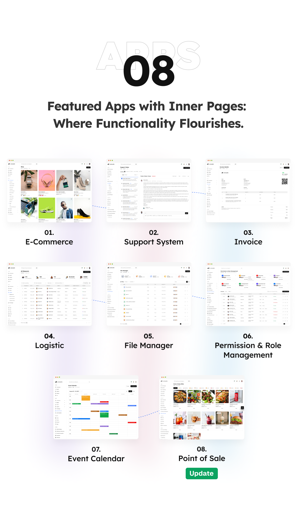 Isomorphic - React Admin Dashboard Template - 12