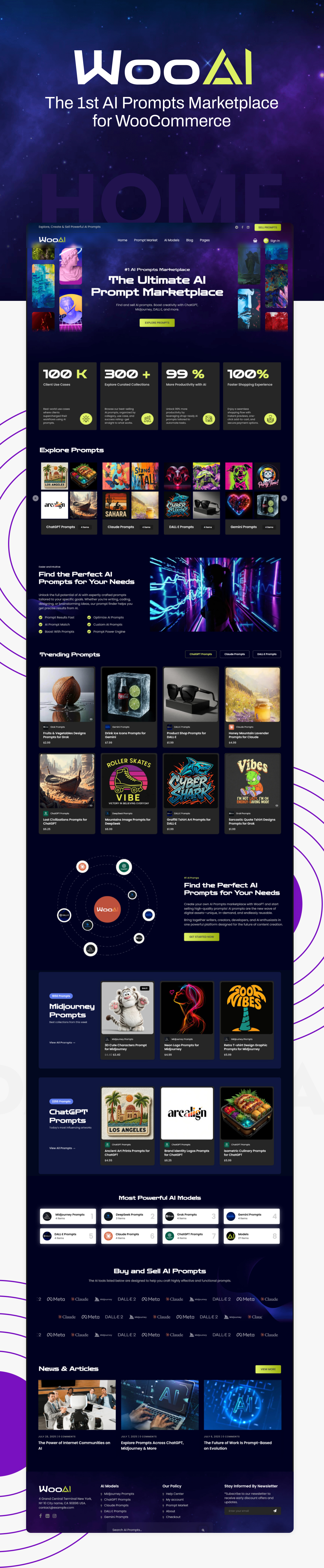 WooPT - The 1st AI Prompts Marketplace for WooCommerce