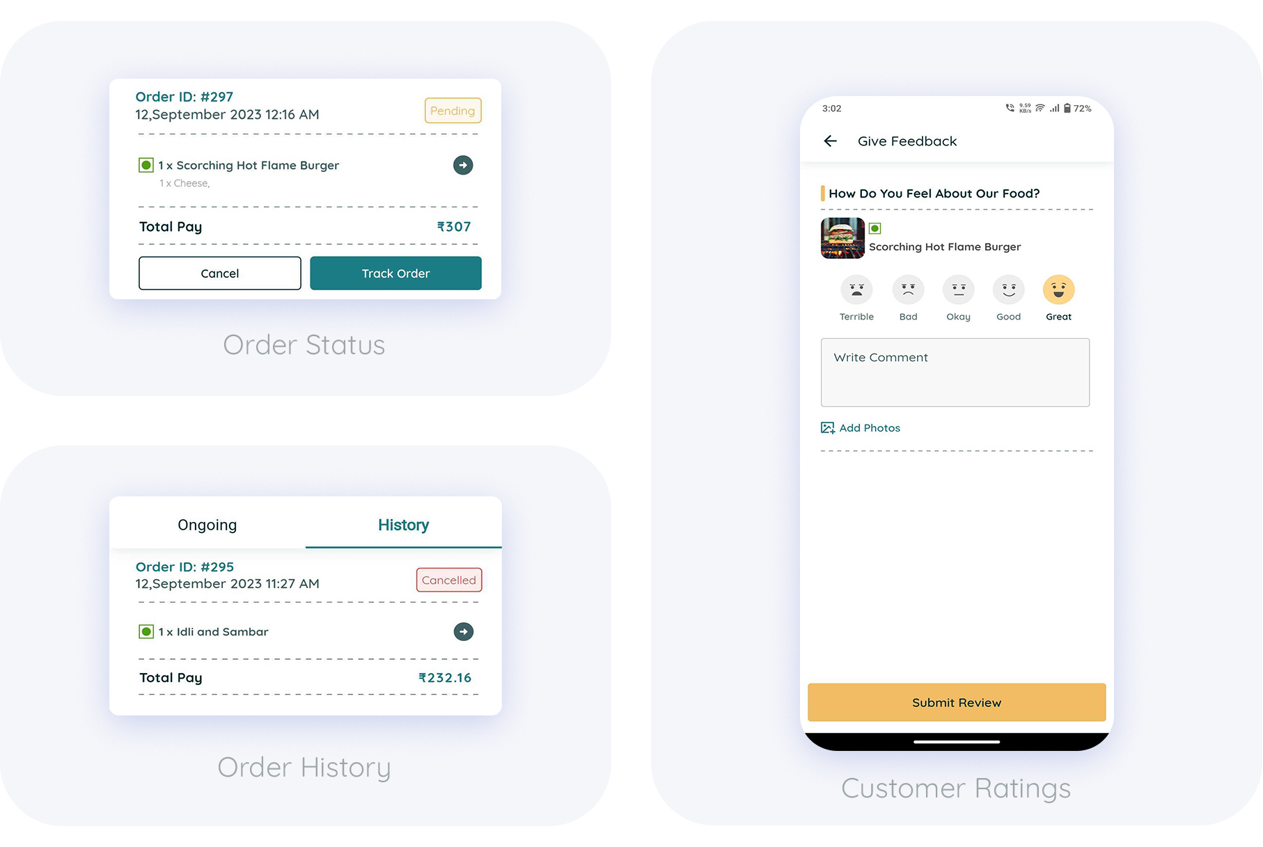 eRestro - Single Vendor Restaurant Flutter App | Food Ordering App with Admin Panel - 27